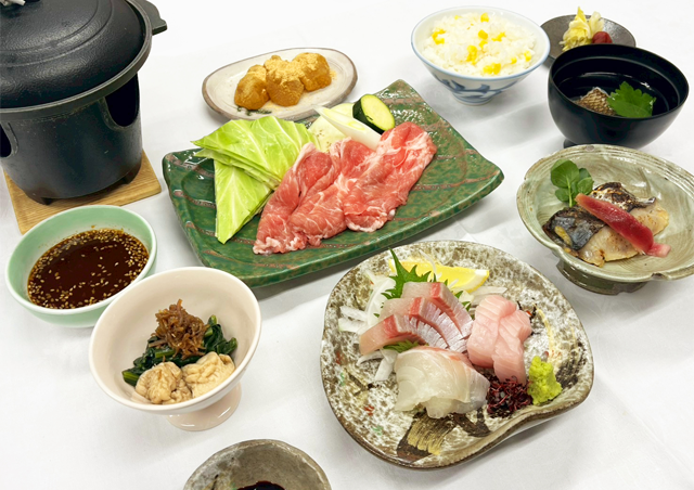 香川県三豊市道の駅ふれあいパークみの/宴会料理